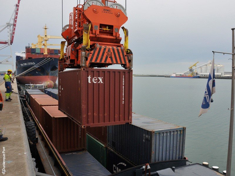 Boom des conteneurs sur Dunkerque en 2021