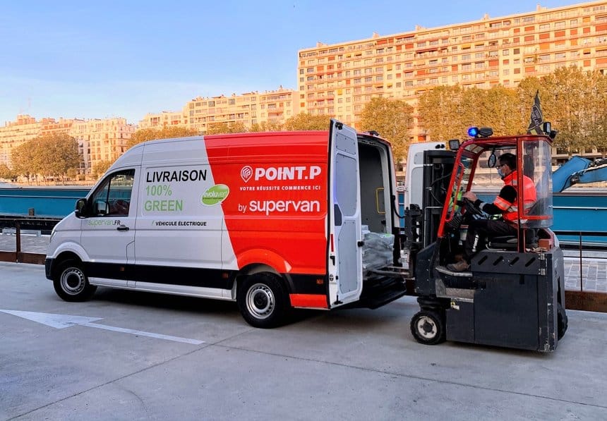 Point P passe à l’électrique en Ile-de-France avec Supervan