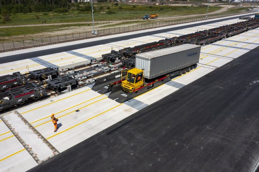 CargoBeamer ouvre son premier terminal en France