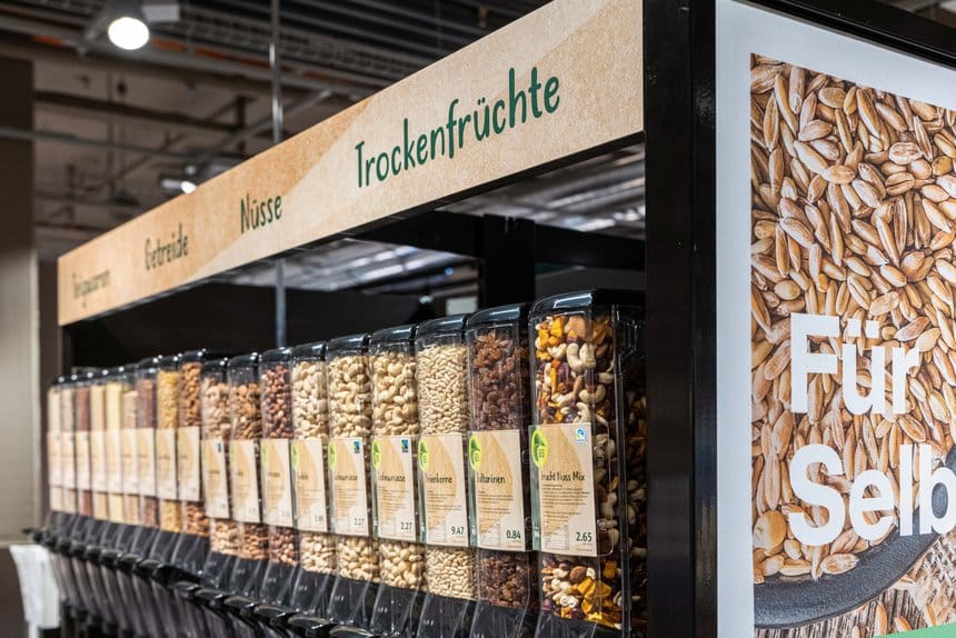Migros emballé par ses tests sur le vrac
