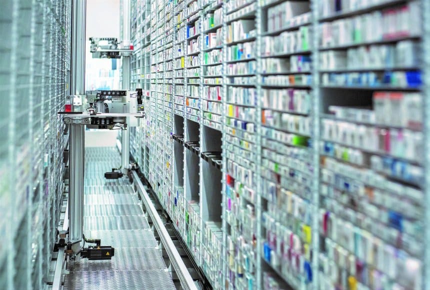 Apoteket automatise son e-commerce pharma avec Knapp