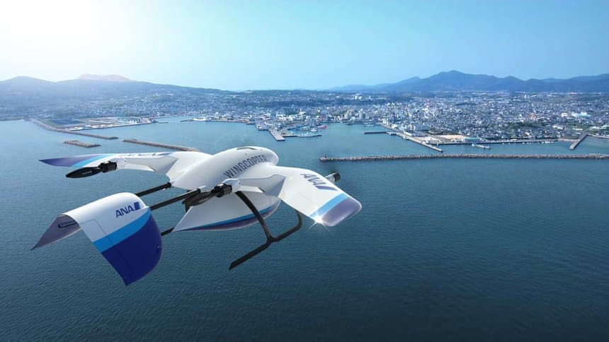 ANA va démarrer un service de livraison par drone