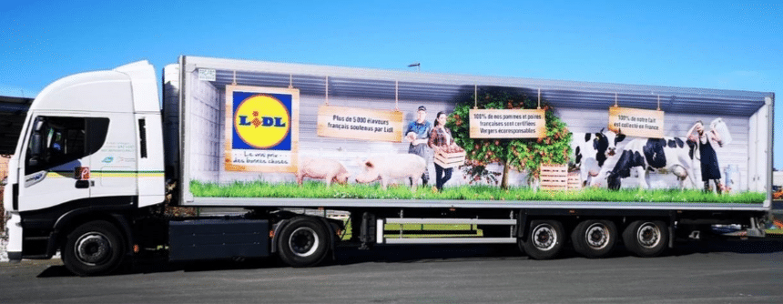 Lidl offre un bon d’achat aux conducteurs de ses partenaires transport