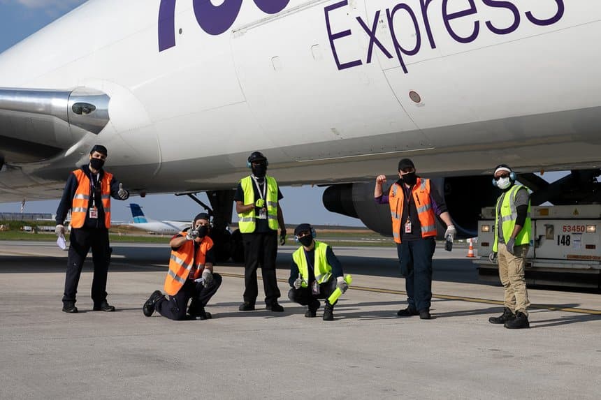 FedEx Express prestataire de poids dans la lutte anti-Covid