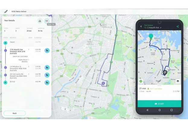 Here WeGo Deliver proposée gratuitement aux TPE et PME