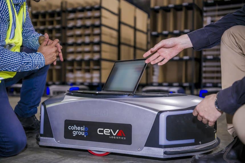 Ceva Logistics s’équipe en robots Geek+