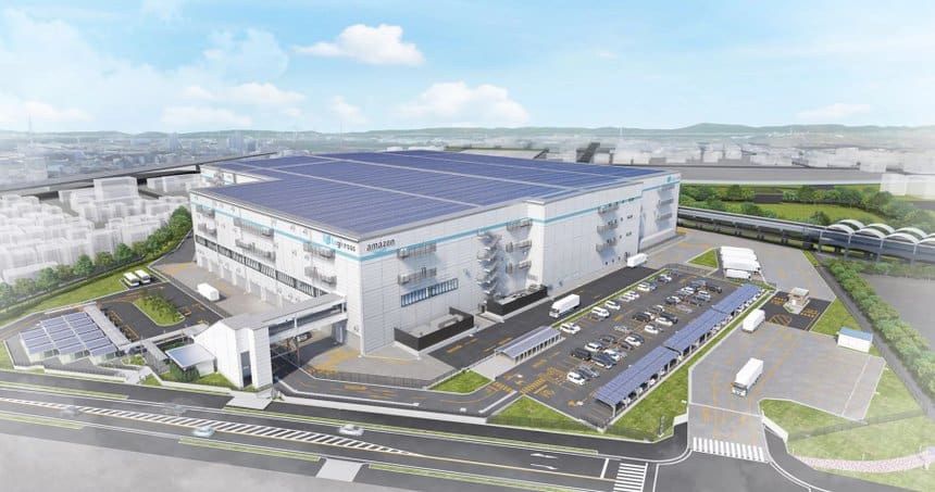 Amazon en passe d’exploiter un site de 125.000 m² à Nagoya