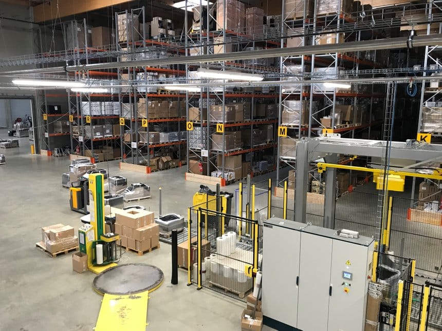 Petit déménagement mais grands changements pour la logistique de Gys