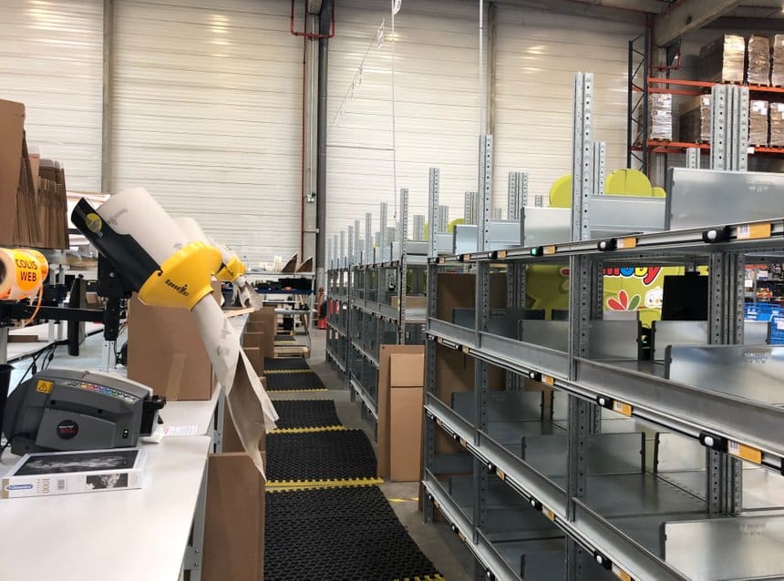 Acsep et Pick to Light Systems en tandem commercial