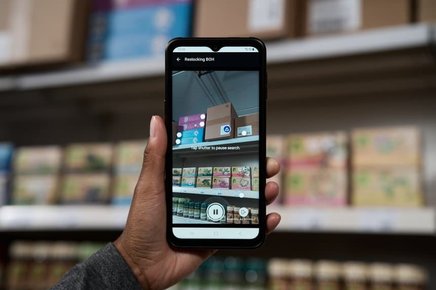 Walmart officialise son partenariat avec Scandit