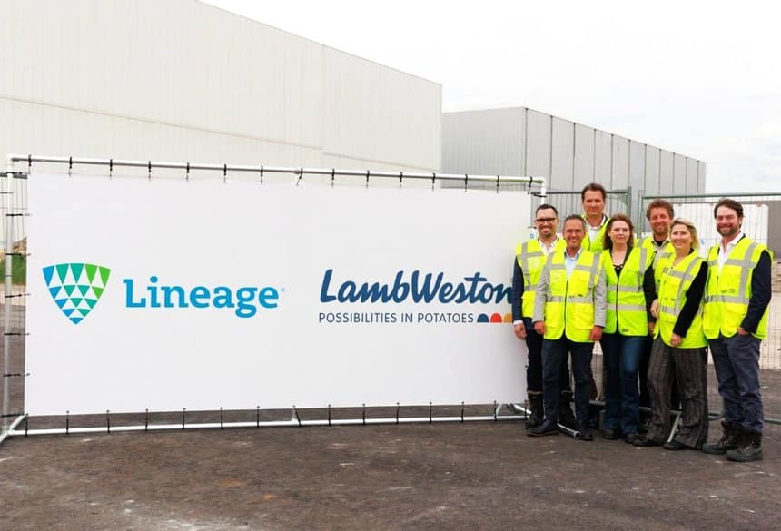 Lineage étend un site surgelé automatisé, notamment pour Lamb Weston