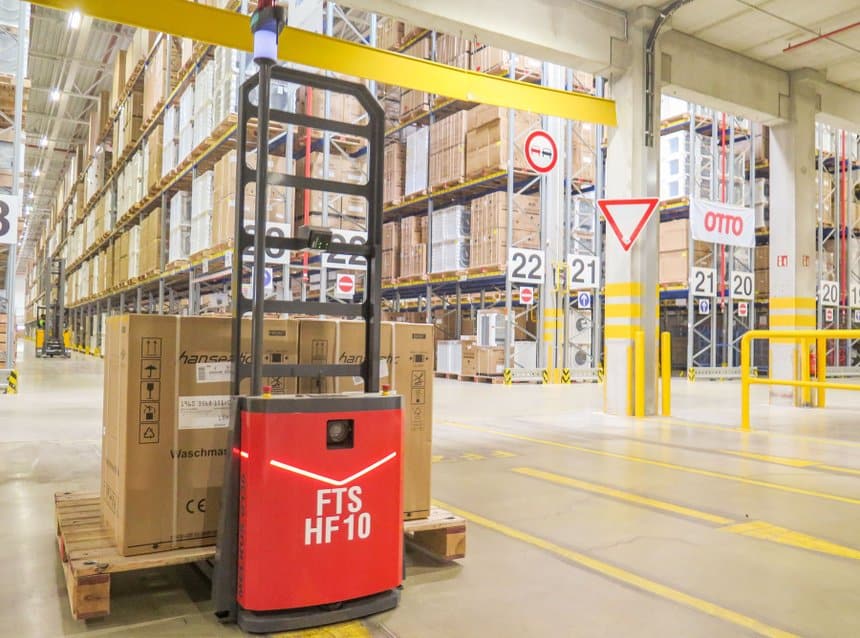 Hermes dote massivement d’AGV son entrepôt XXL de Löhne