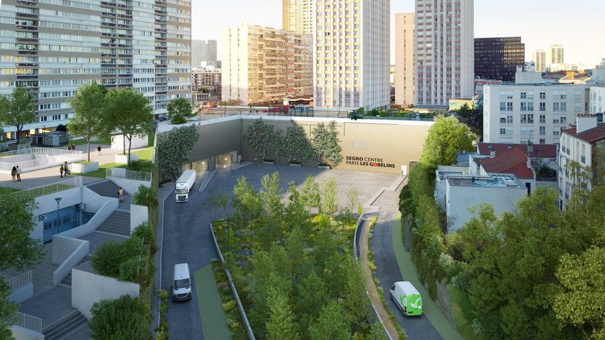 Schenker, 2ème locataire de l’hôtel logistique Segro aux Gobelins