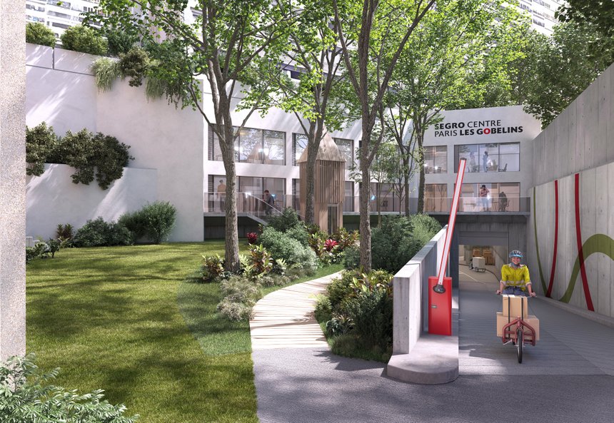 Coursier.fr, 1er locataire sur le site XXL de Segro aux Gobelins