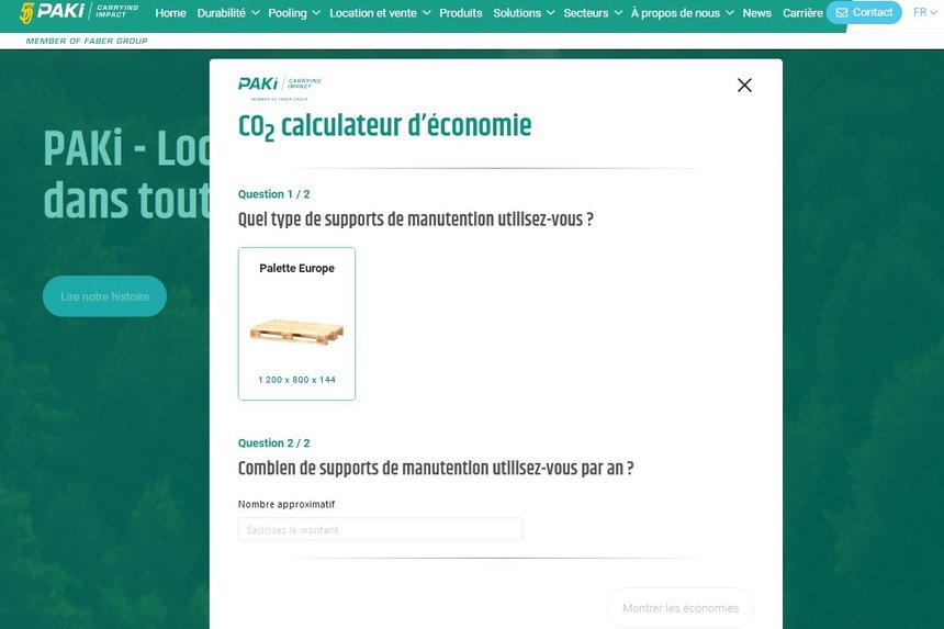 Paki Logistics lance un calculateur d’émissions CO2