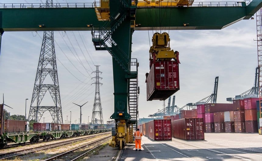 Le trafic conteneurs sauve le 1er trimestre du port d’Anvers-Bruges