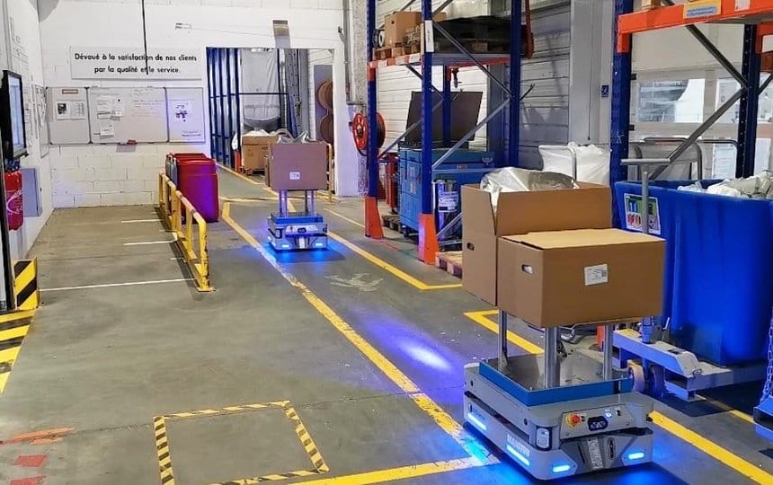 Aptar CSP Technologies soigne sa production avec des AMR Effidence