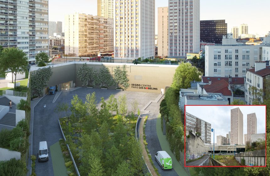 Segro prévoit 75.000 m² sur son Hôtel logistique du 13ème parisien