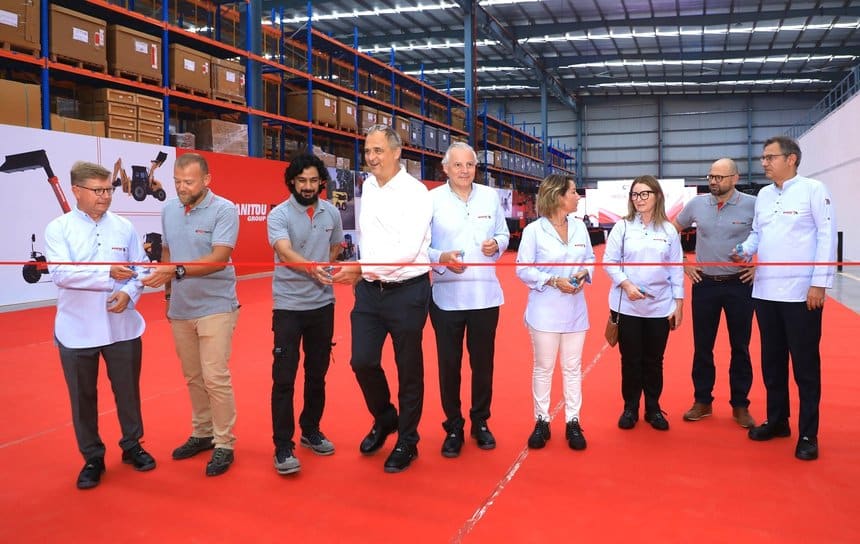 Manitou ouvre un site logistique proche de New Dehli