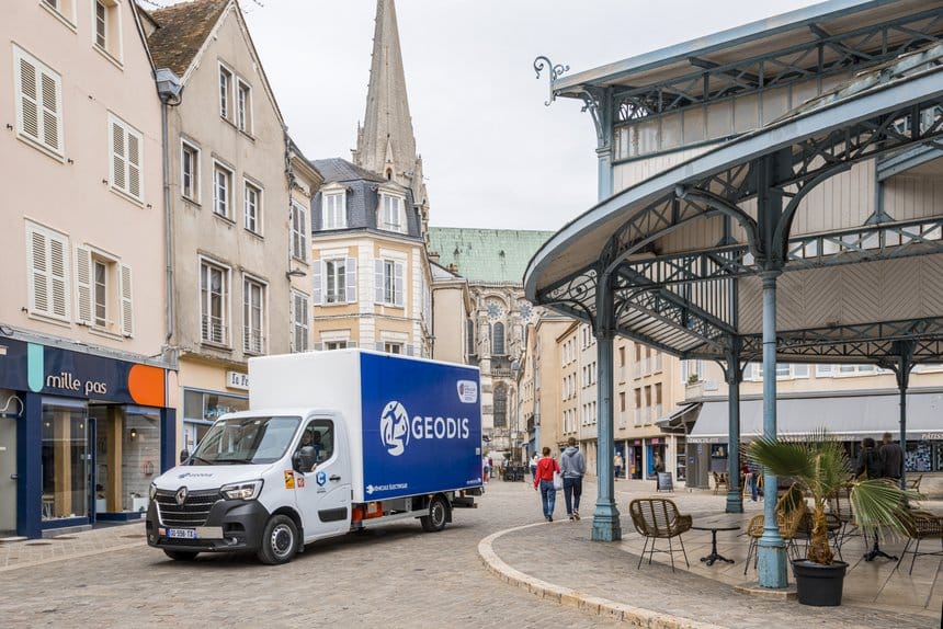 Geodis livre l’hypercentre de Chartres en véhicules électriques