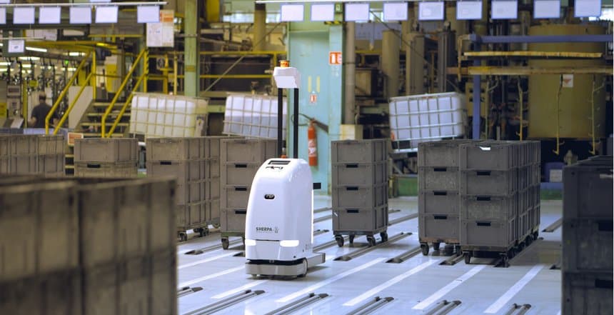 Sherpa Mobile Robotics lance son 3ème AMR