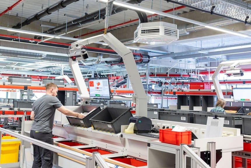 TGW automatise le nouvel entrepôt du grossiste Fega & Schmitt