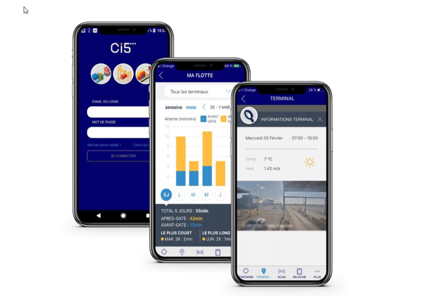 MGI a pensé aux transporteurs routiers dans l&rsquo;appli smartphone de Ci5