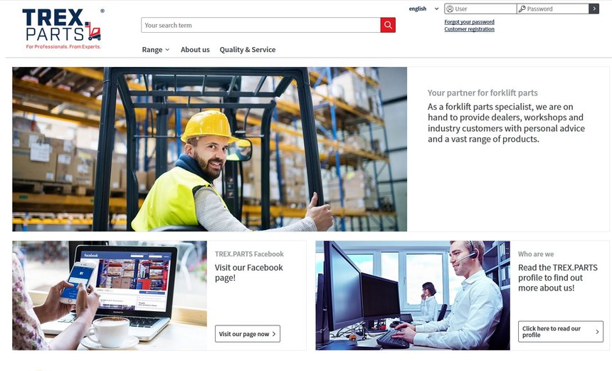 Jungheinrich se lance dans la pièce détachée avec sa JV Trex.Parts