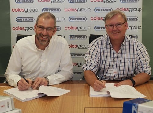 Witron fait coup double avec Coles
