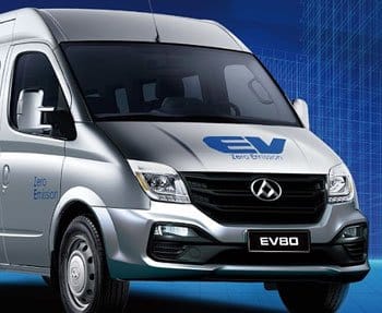 Maxus sort un utilitaire 100% électrique EV80