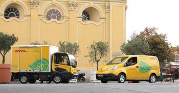 DHL Express bientôt à 100% en électrique à Nice