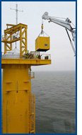 Rhenus Offshore Logistics remplace des conteneurs en mer du nord