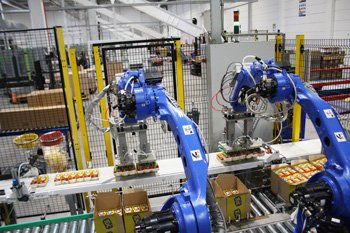 Une cellule fortement mécanisée dédiée au copacking