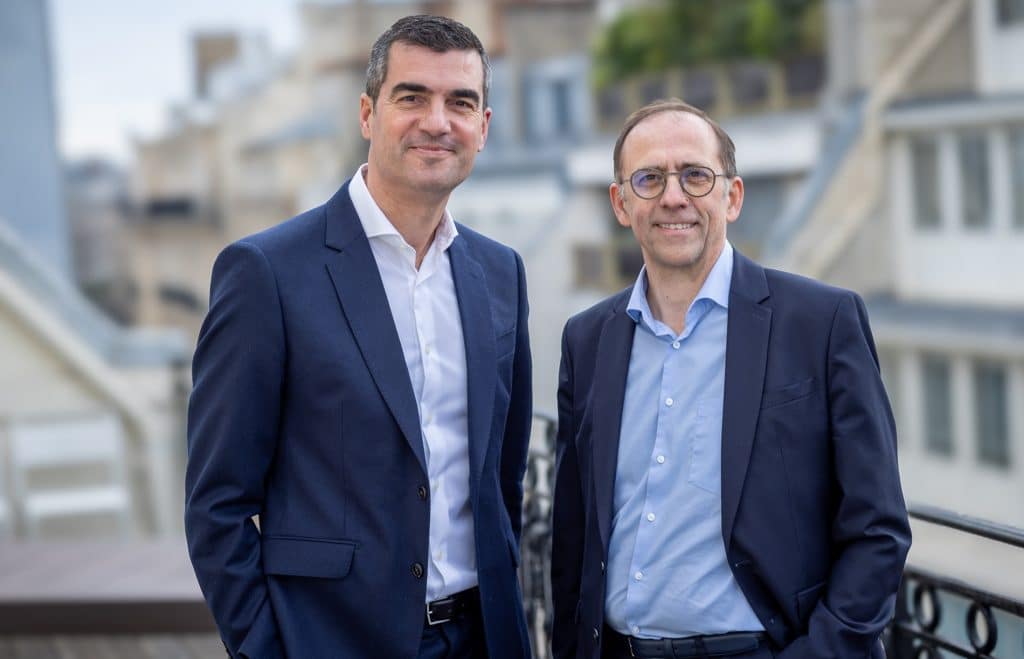François Pinto (G) et Damien Chapotot (D), respectivement futur directeur général opérationnel international et prochain directeur général opérationnel France de Stef. ©OBOClandoeil.fr