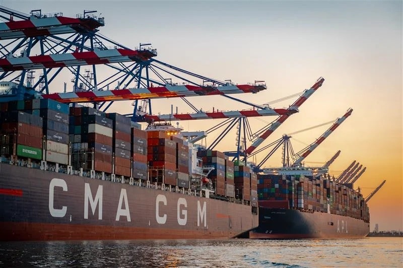 CMA CGM a transporté 24,2 millions d’EVP en 2025. ©CMA CGM