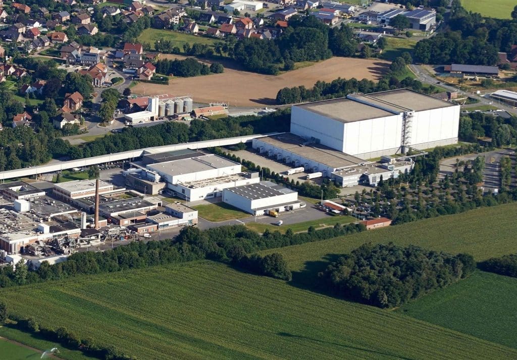 DHL Supply Chain opère dans le site de production/stockage Iglo de Reken, en Rhénanie-du-Nord-Westphalie. ©Bernd Thissen