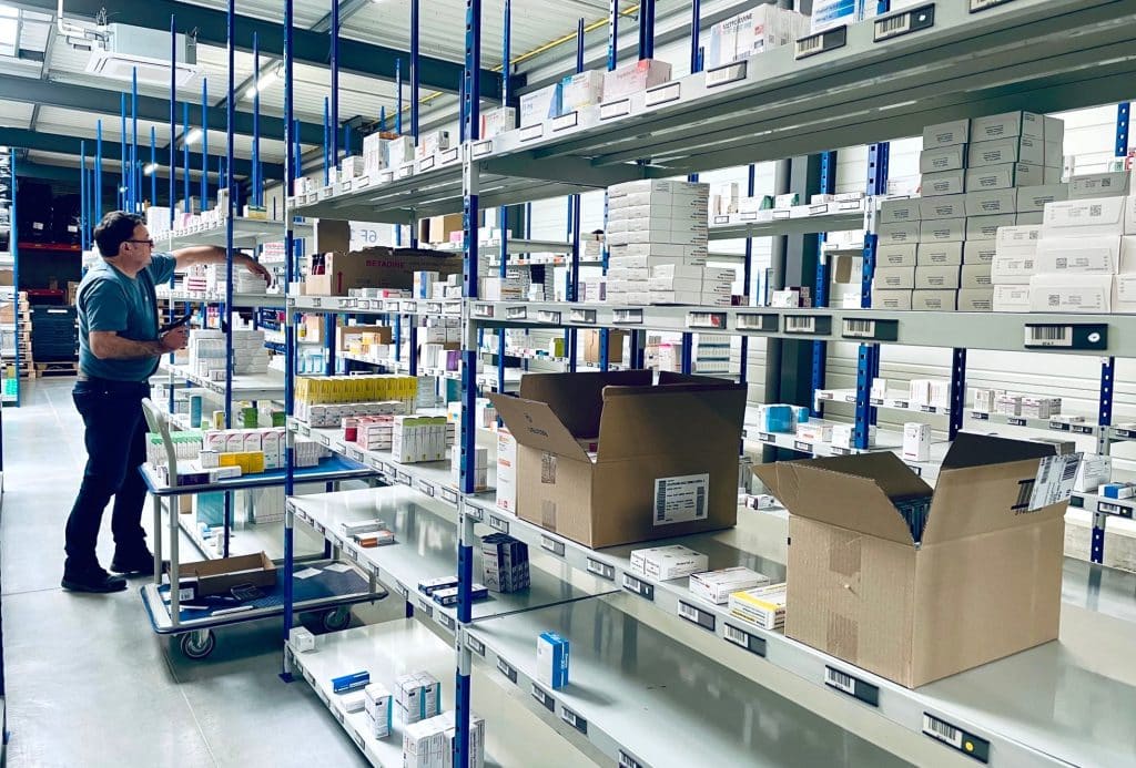 Le Groupe Sterne effectue les enlèvements auprès du site d’Atlantique Répartition à Derval, entre Nantes et Rennes.©Groupe Sterne