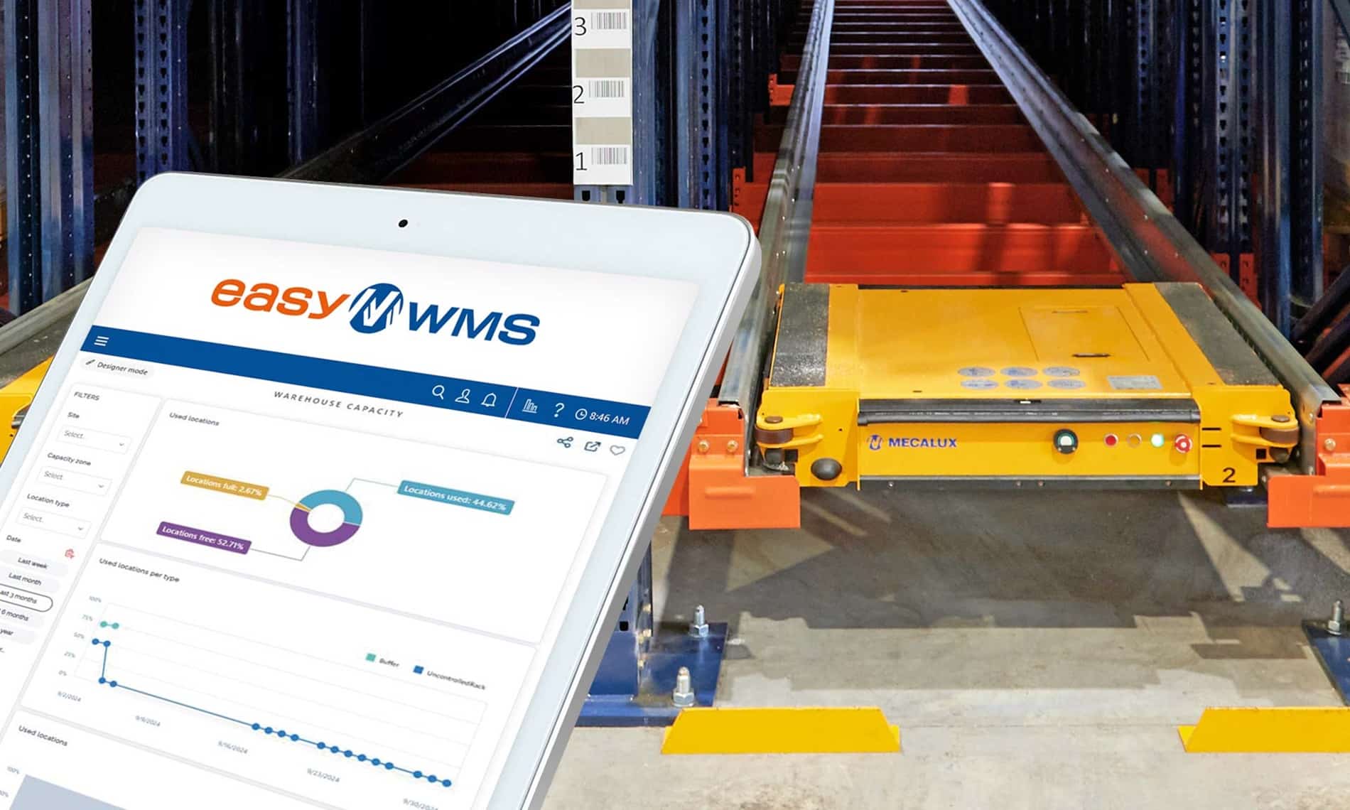 Coucour fait son aggiornamento logistique avec Mecalux