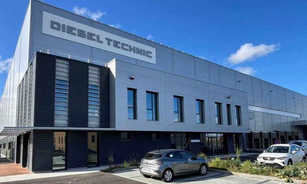 Diesel Technic France a investi 13 M€ dans sa nouvelle plateforme de Janzé. ©Diesel Technic France