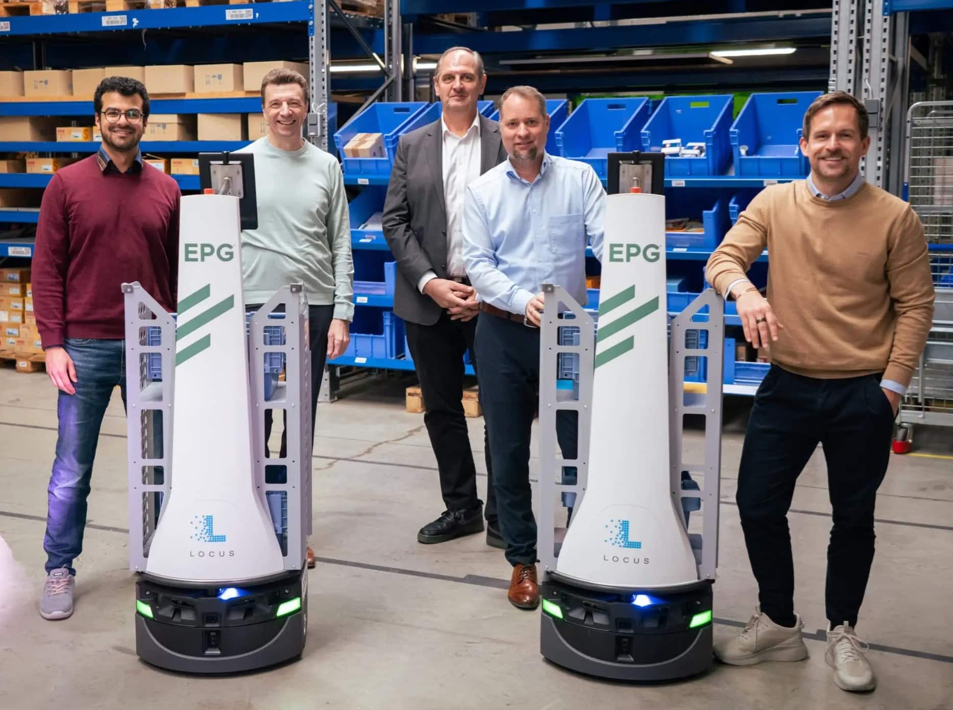 La logique du partenariat est d’assurer l’intégration entre le WMS d’EPG et la solution d’exécution de Locus Robotics. ©EPG