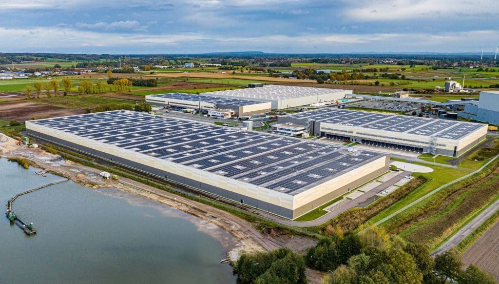 Garbe Industrial compte quelque 90.000 m² sur le Niedersachsenpark de Rieste, dont l’essentiel est désormais loué à Goodcang Logistics. ©Garbe Industrial
