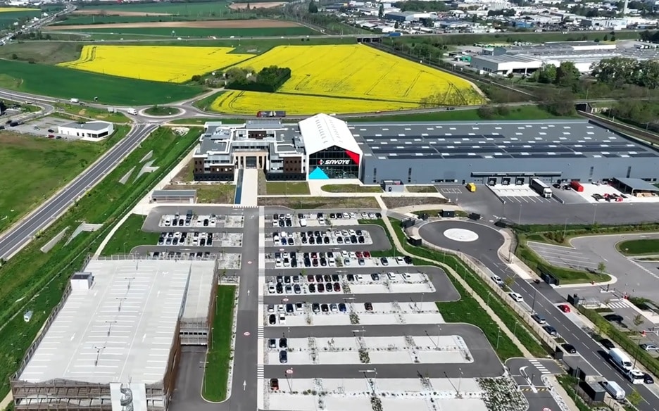 Le nouveau campus de 20.000 m² de Savoye à Longvic ; inauguré mardi. ©Savoye