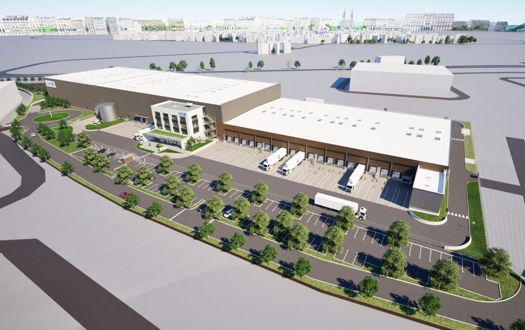 Stef va investir quelque 25 M€ dans sa future plateforme frigorifique de Strasbourg. ©DR