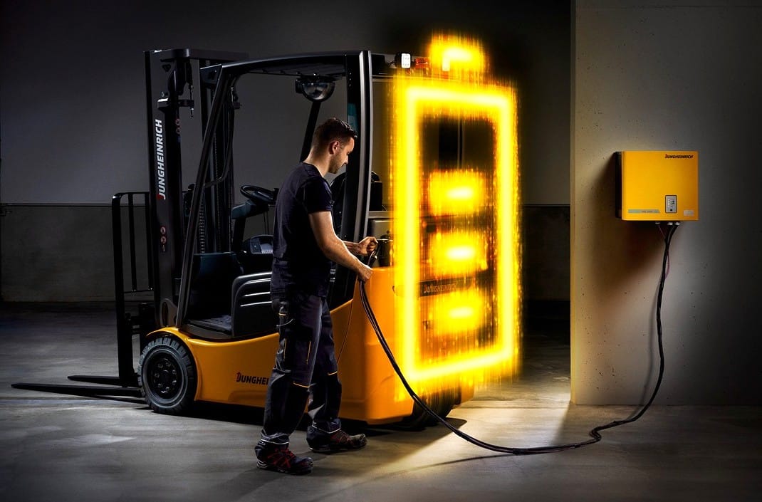 Jungheinrich teste des batteries sodium-ion pour ses chariots