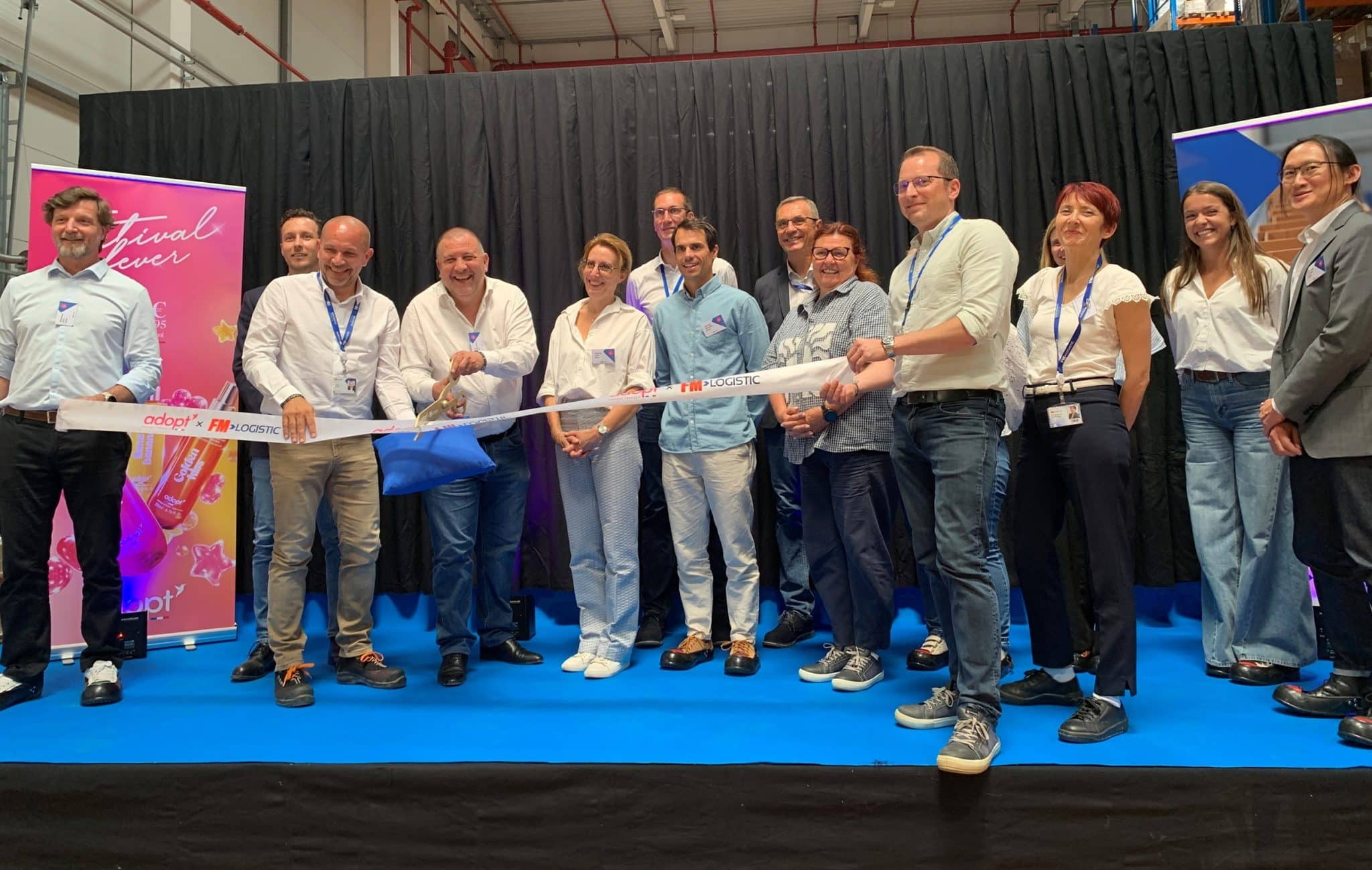 FM Logistic fait le plein à Escrennes en signant avec le parfumeur Adopt