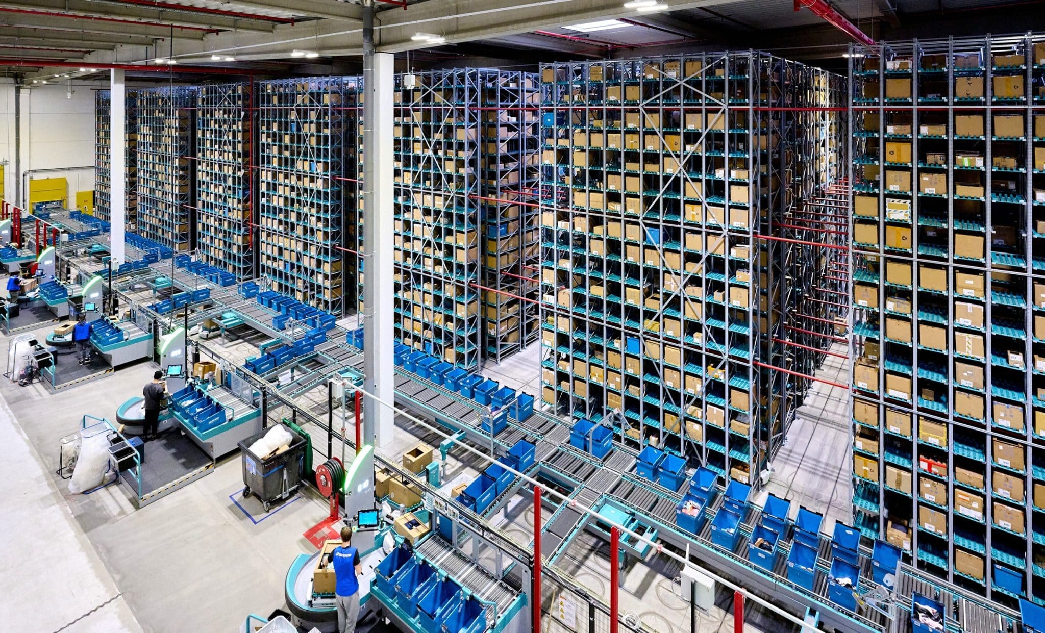 Decathlon Ferrières, 1er des 7 du programme Skyfleet avec Exotec