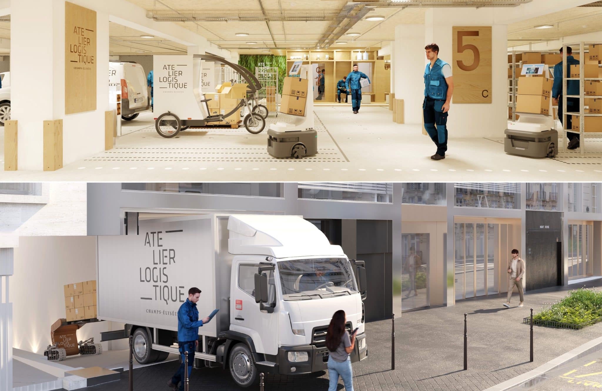 Deret exploitera l’Atelier Logistique sous les Champs-Élysées