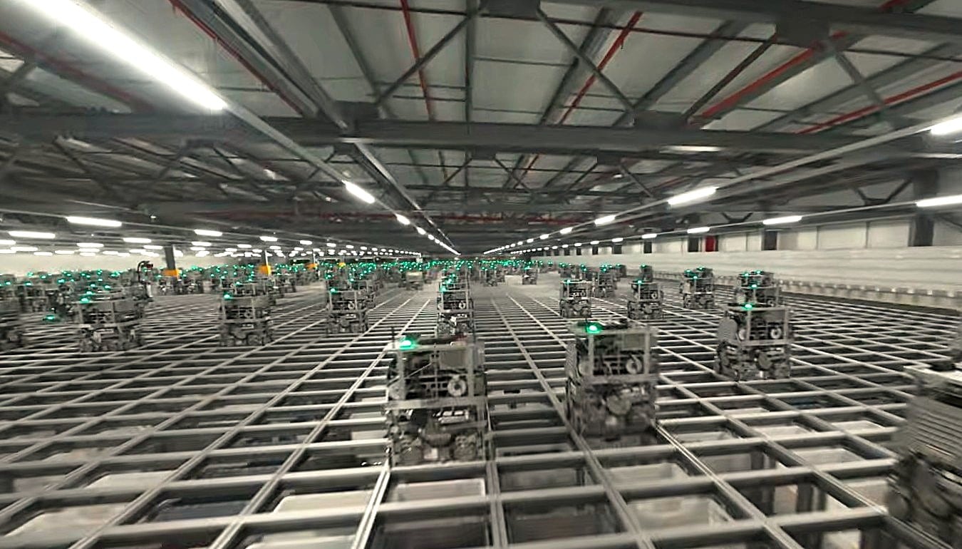 Un 1er centre automatisé conçu par Ocado à Busan pour Lotte Shopping