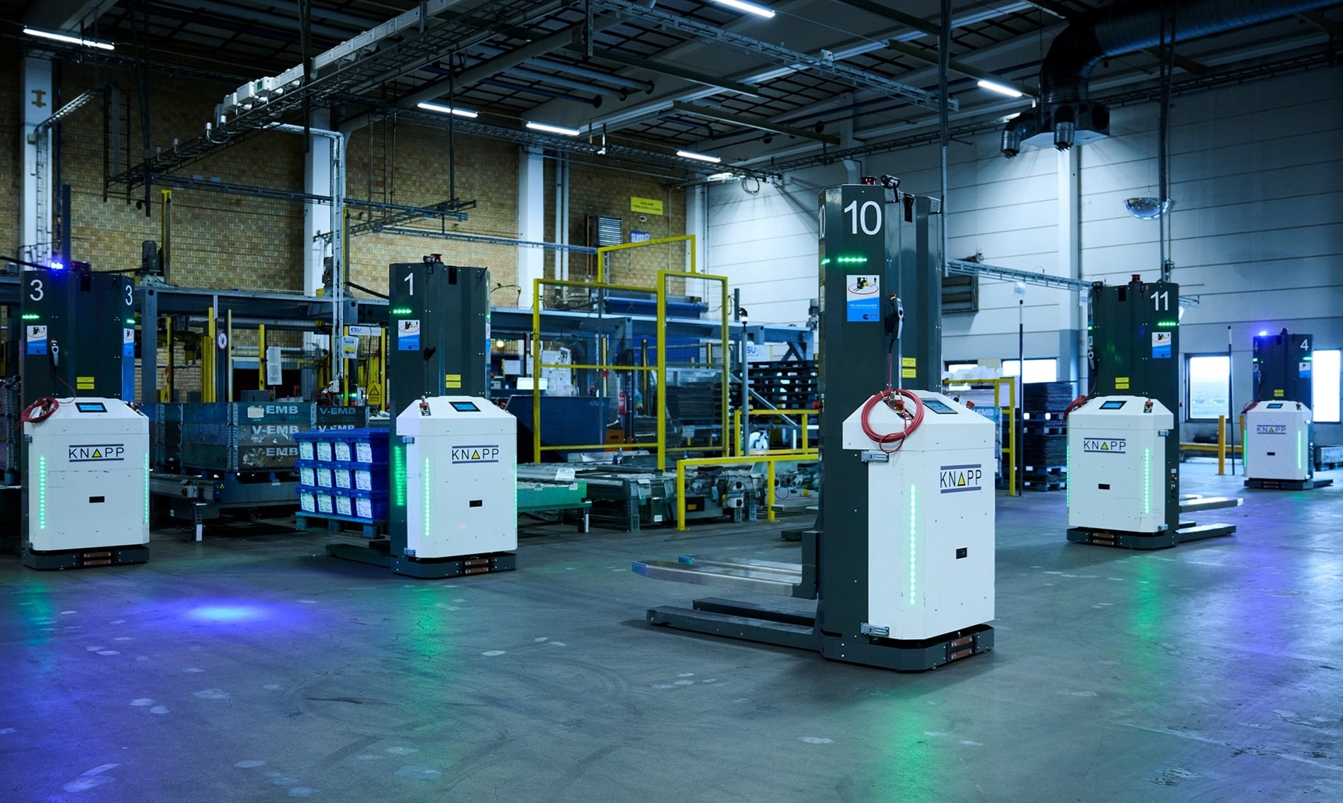 Knapp automatise la logistique de production de Cummins