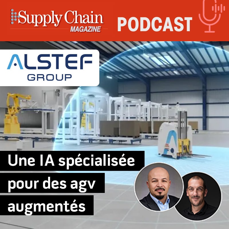 Dans cet épisode du podcast de SCM, Alstef Group dévoile les coulisses d’une intelligence artificielle conçue pour rendre ses AGV plus autonomes.